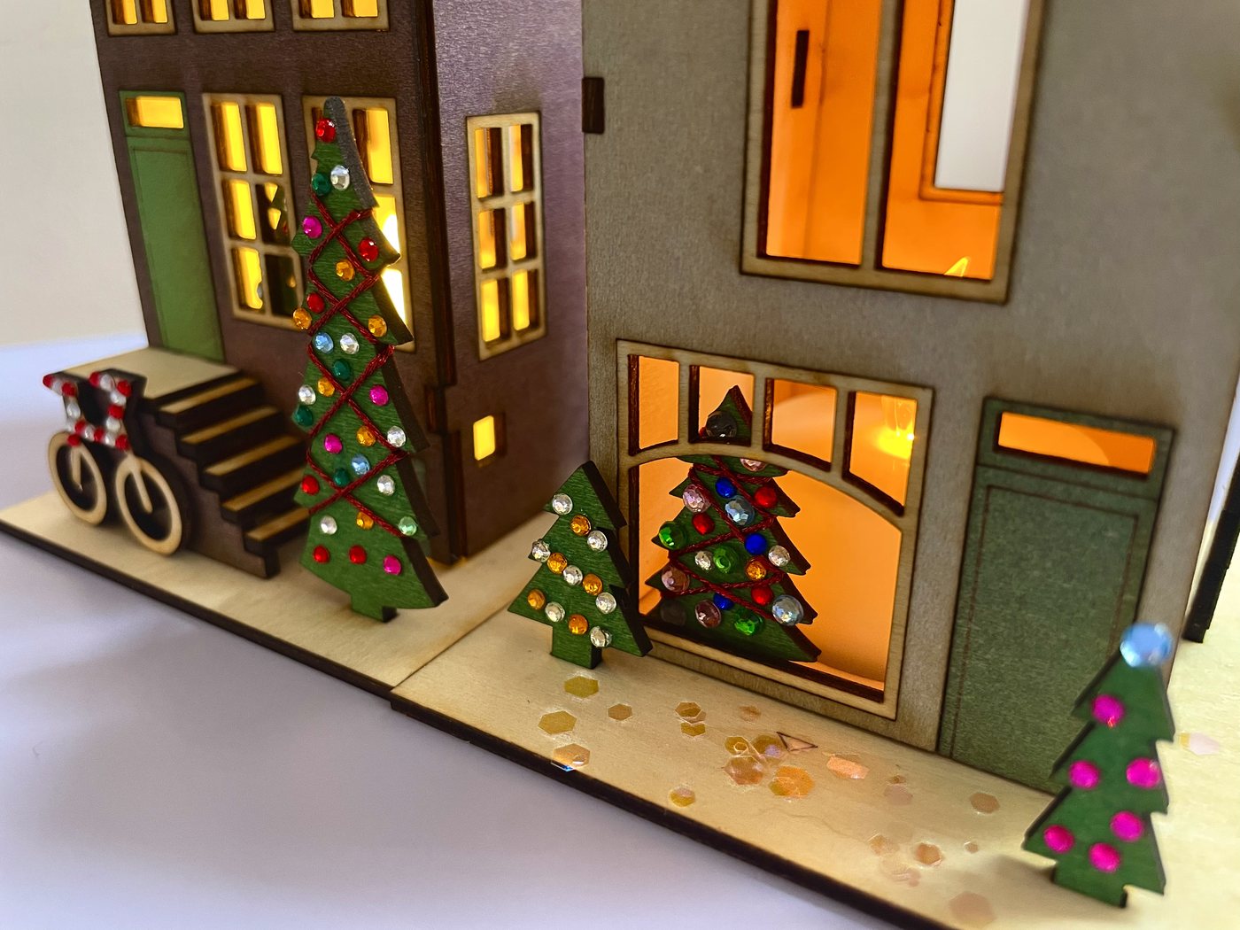Mini Canal House and Canal House, Christmas edition